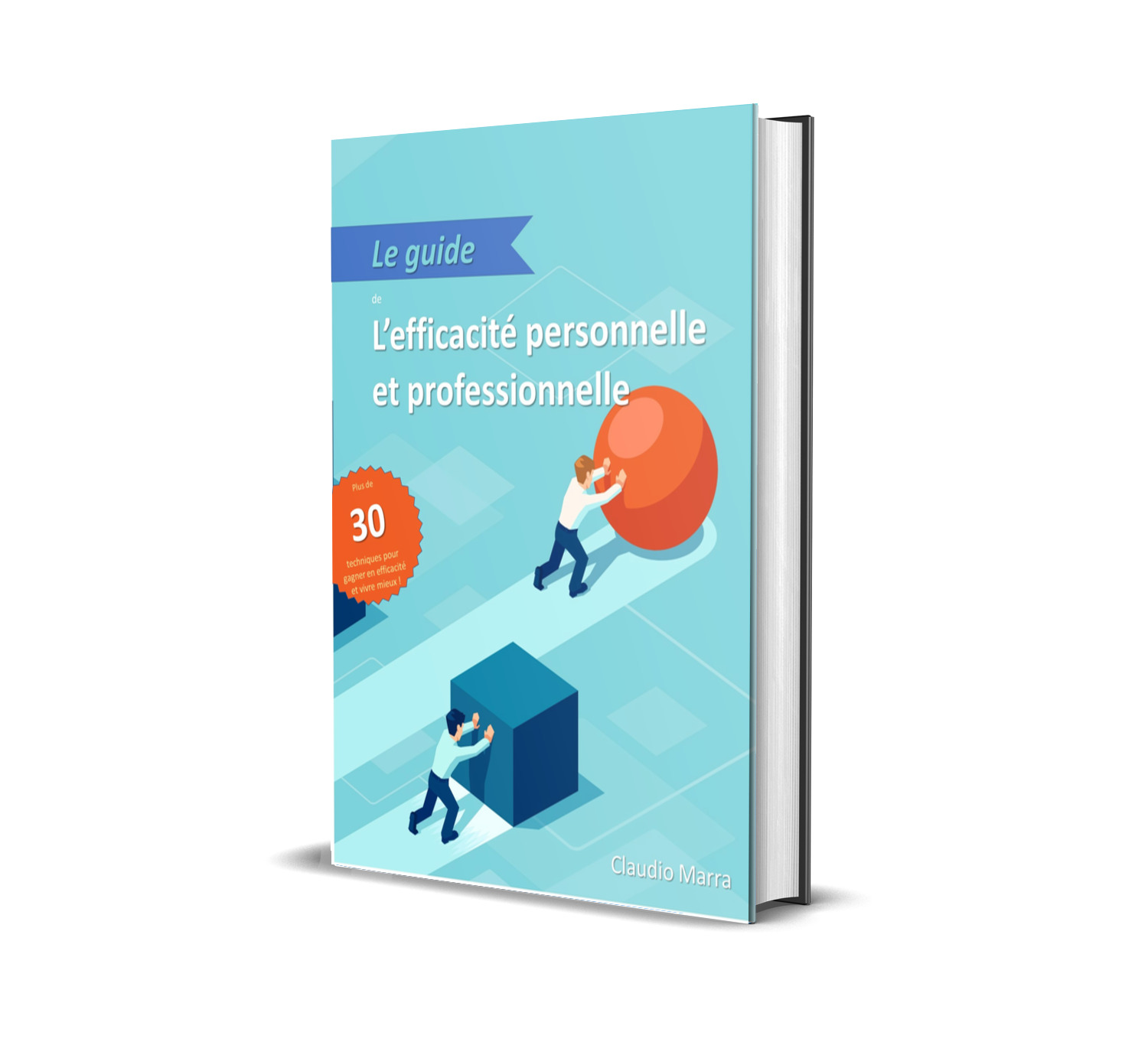 Couverture 3D du Guide de l'efficacité personnelle et professionnelle
